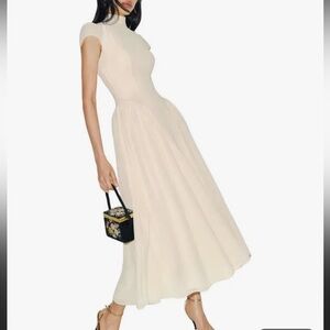 Reformation Maven dress in fior di latte